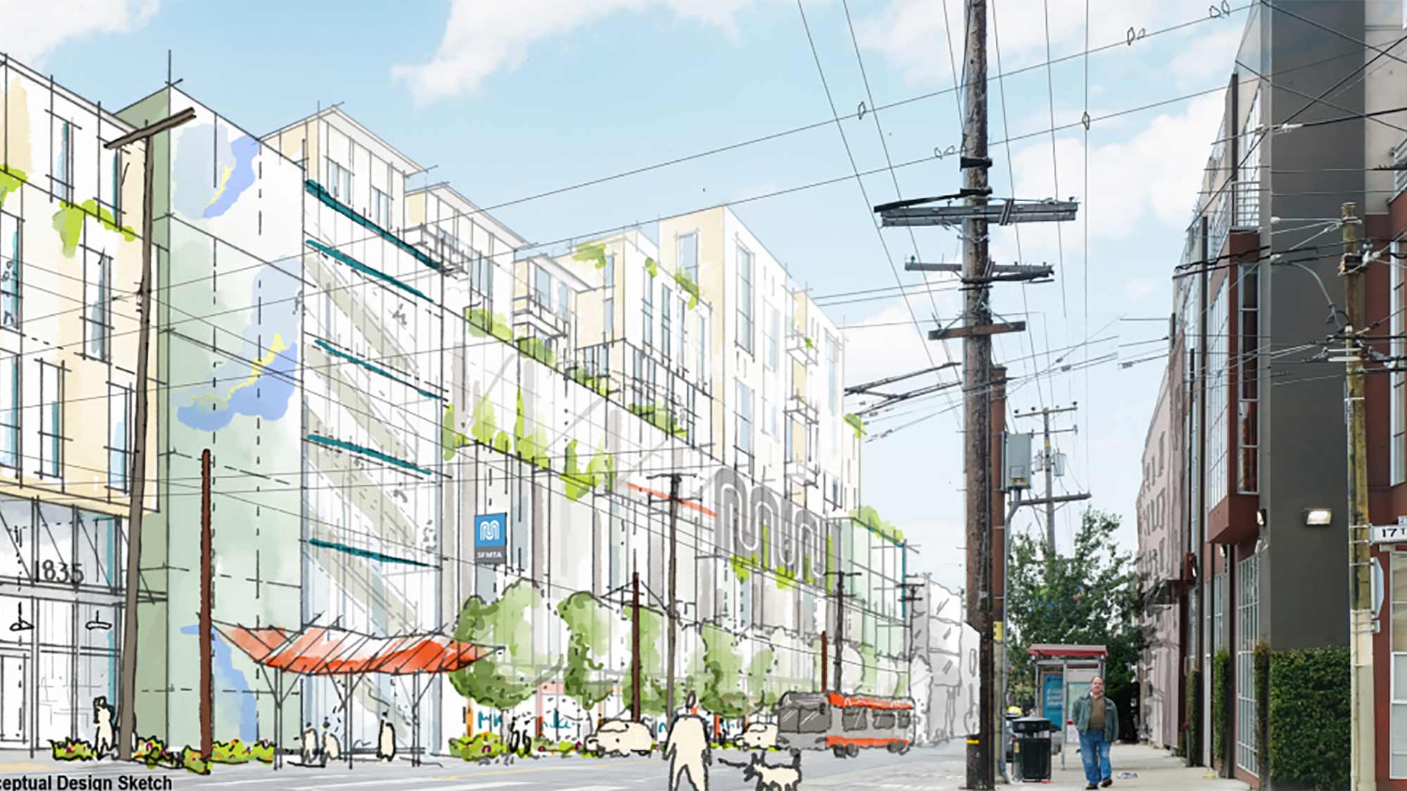 Protero bus yard concept