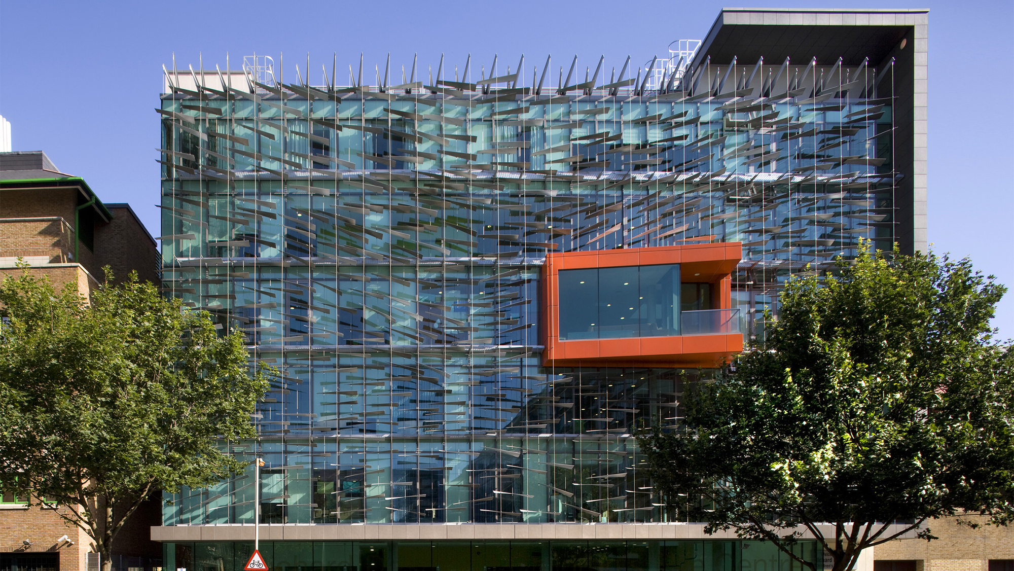 We provided mechanical, public health and electrical engineering services for the Richard Desmond Children's Eye Hospital. Photo: Morley Von Sternberg