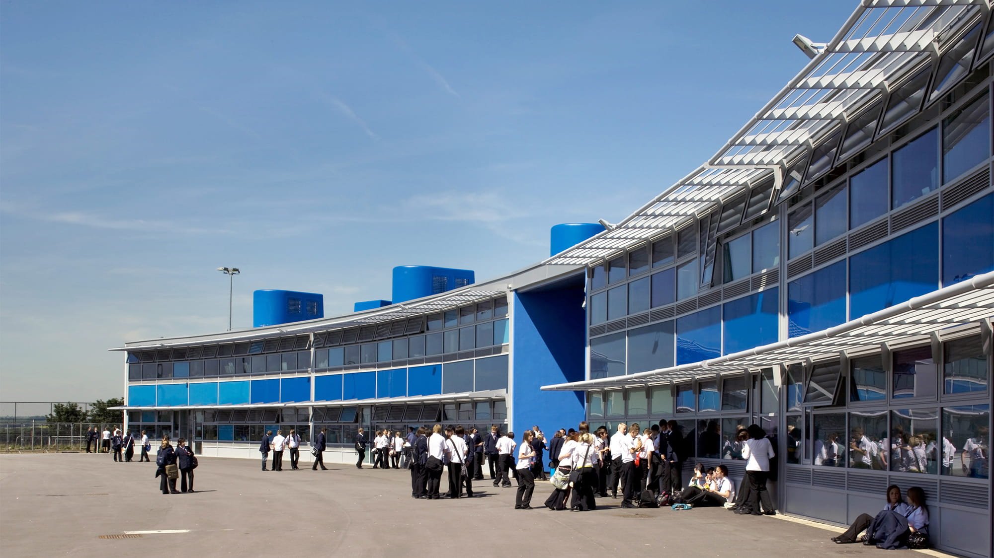 Rossington All Saints School new build secondary school. Photo: Morley Von Sternberg