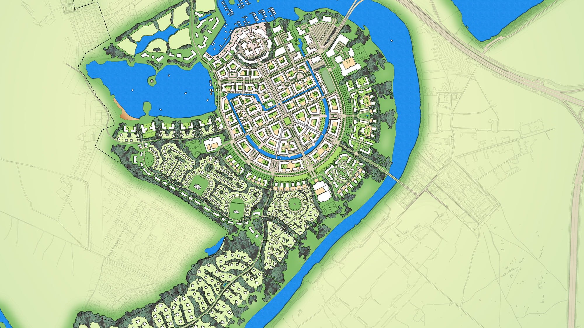 Rublyovo Arkhangelskoye  Phase 1. Credit: John Thompson  Partners