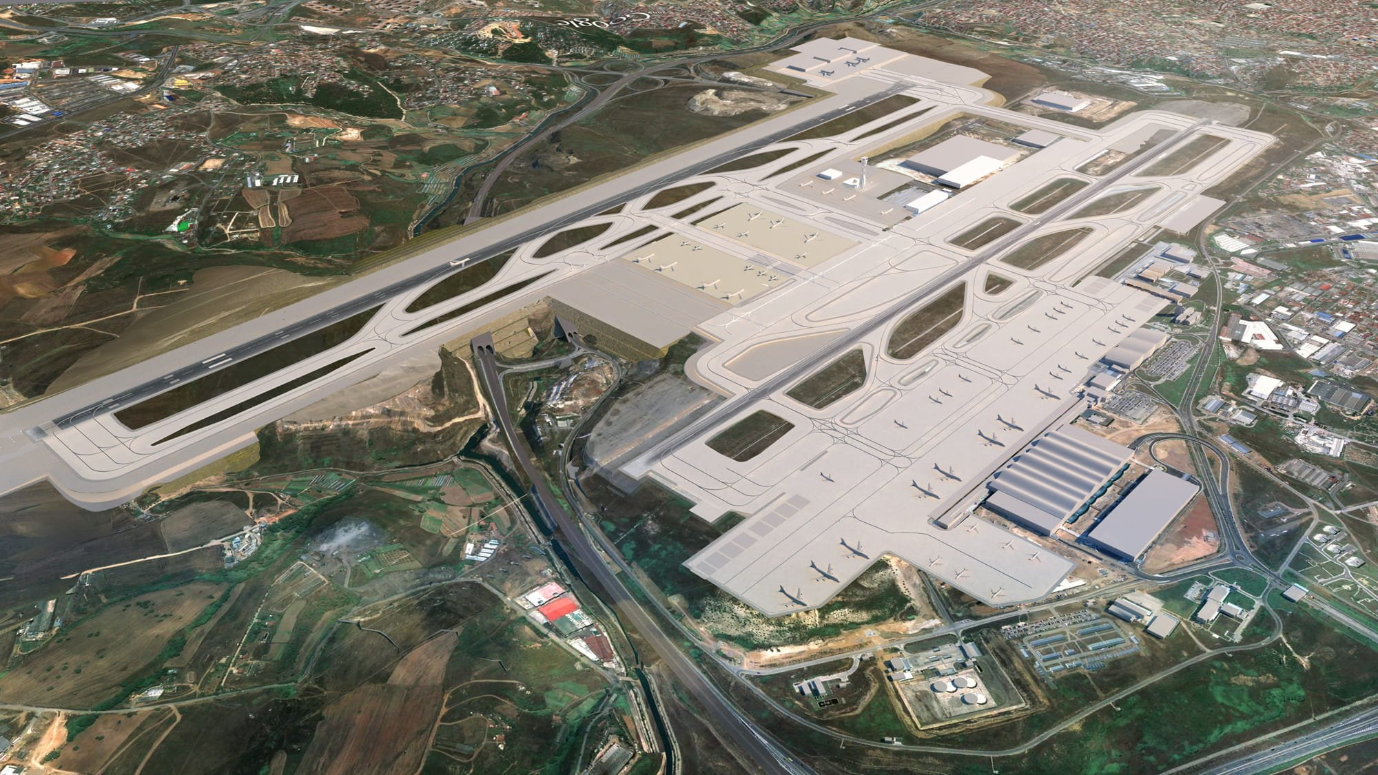 Sabiha Gokcen International Airport runway