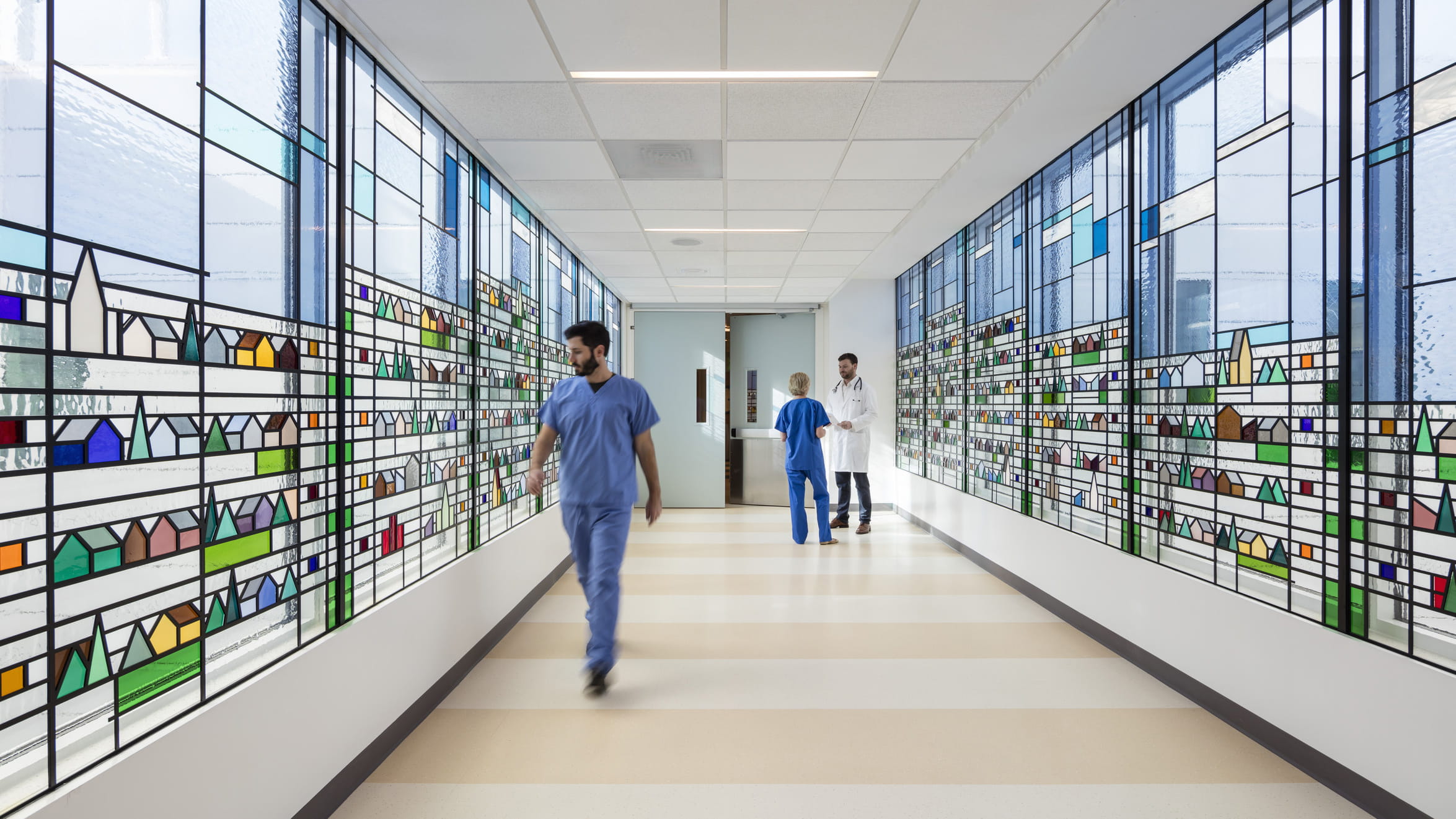SFGH is the first trauma center in California to be LEED Gold certified.