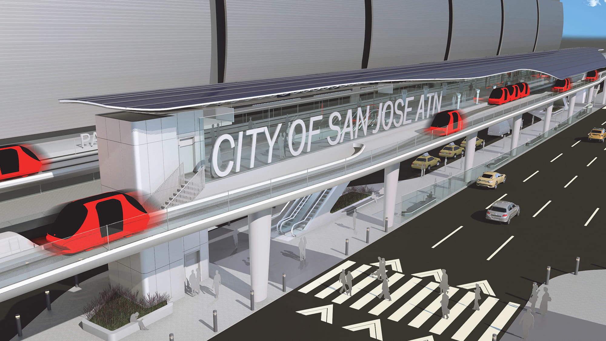 Rendering of the San Jose ATN
