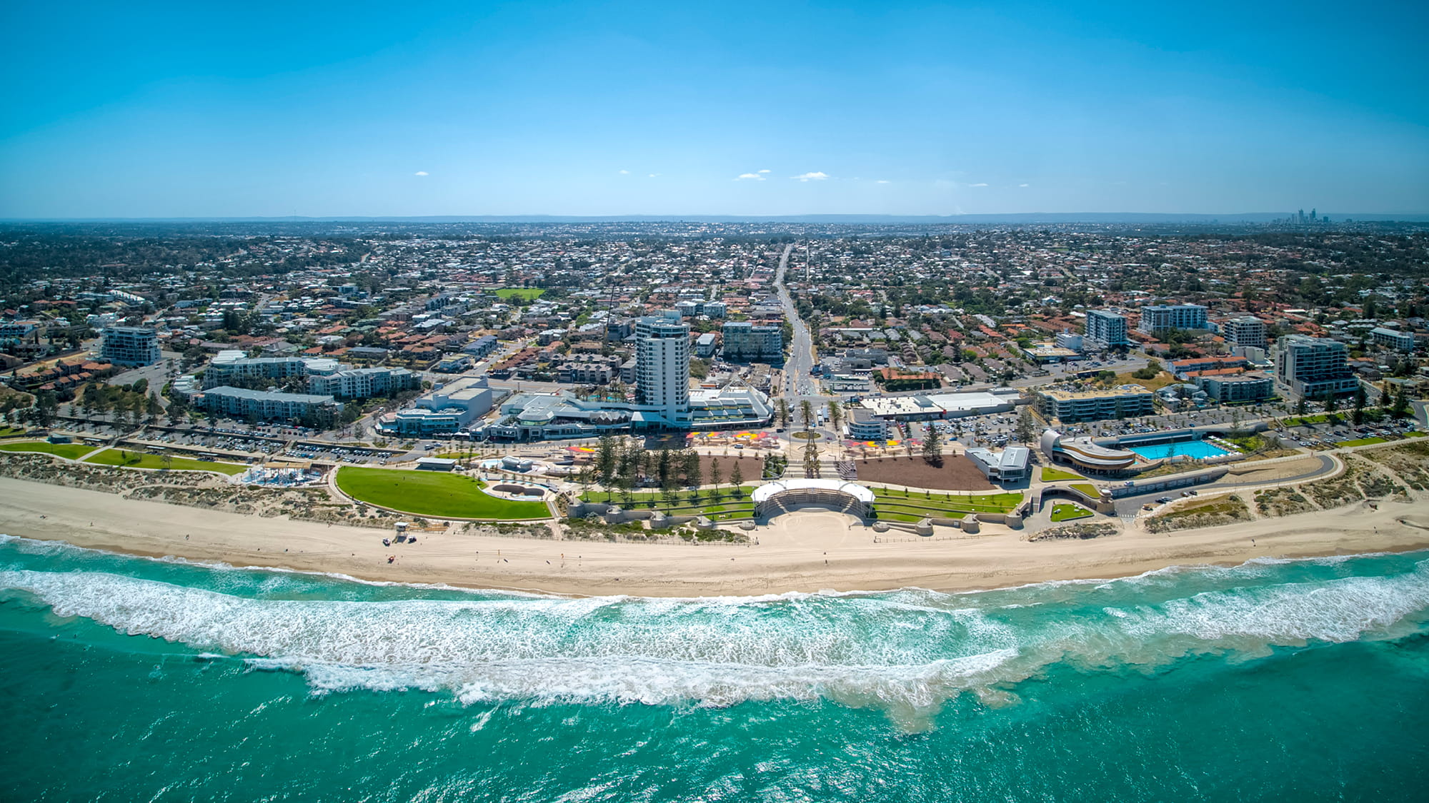 Scarborough Foreshore Redevelopment © Sky Perth