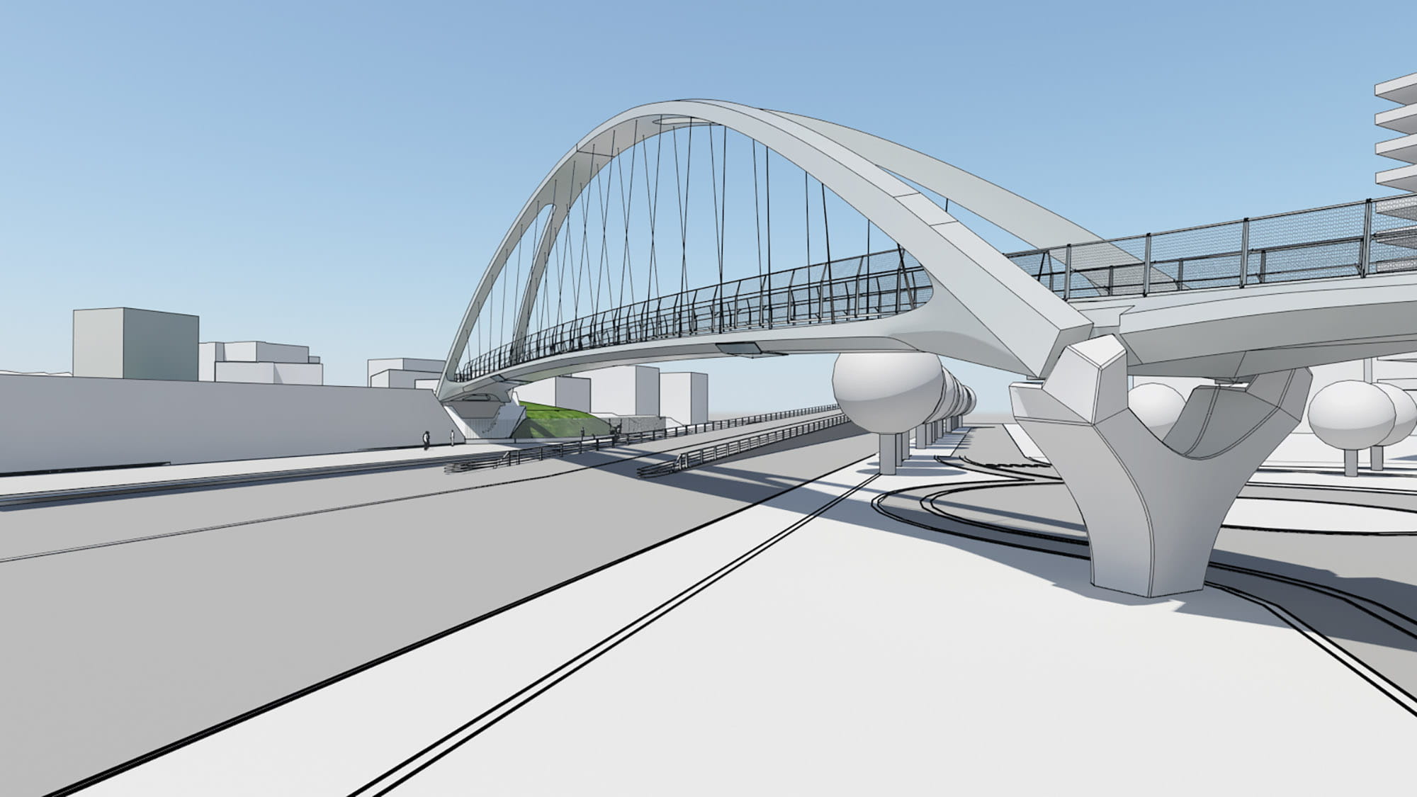 Serra Footbridge. Credit: Arup.