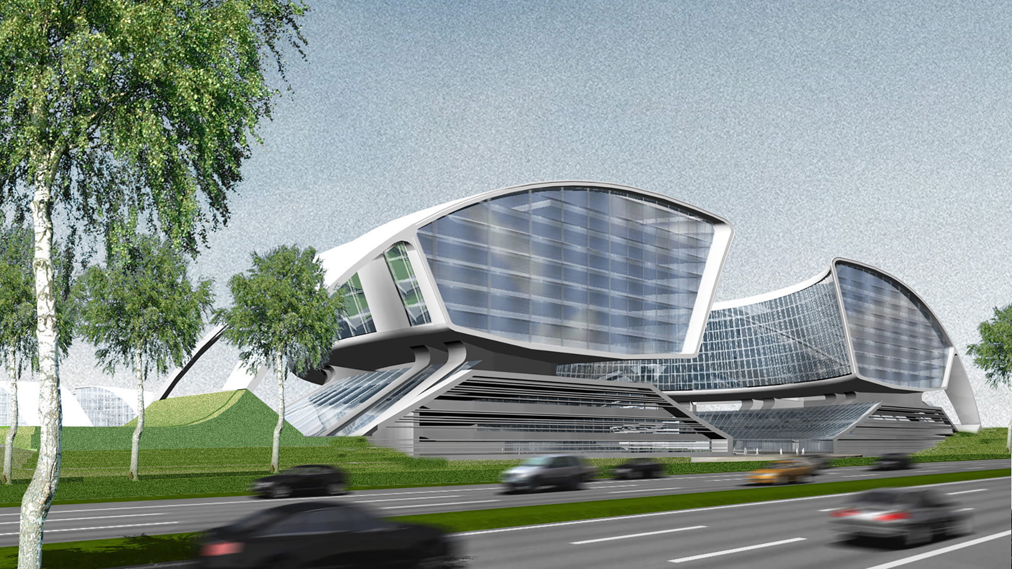 Setun Hills Business Park. Credit: Architekten.