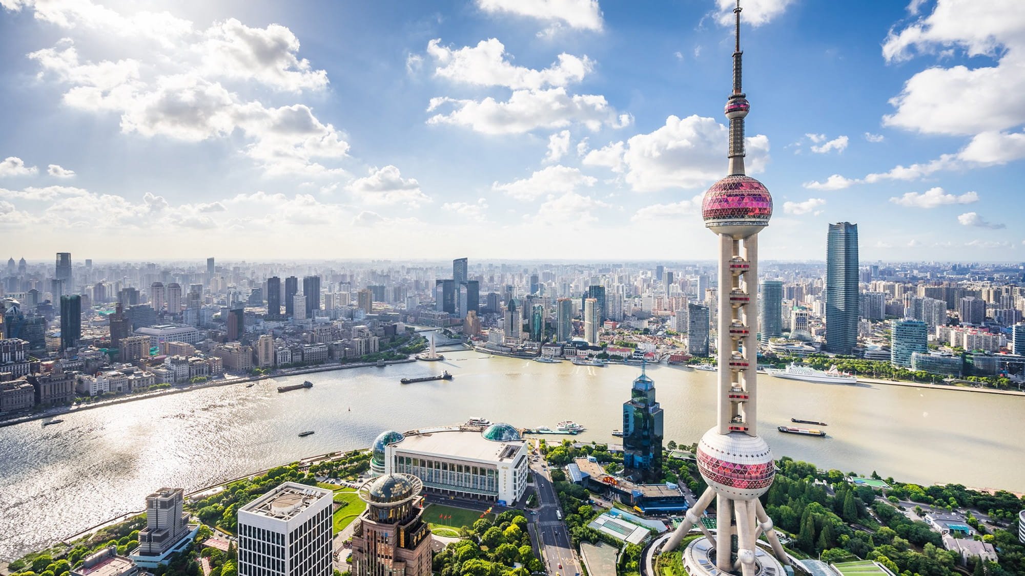 A photograph of Shanghai’s remote sensored flood barriers designed by Arup’s masterplanners.  ?iStock