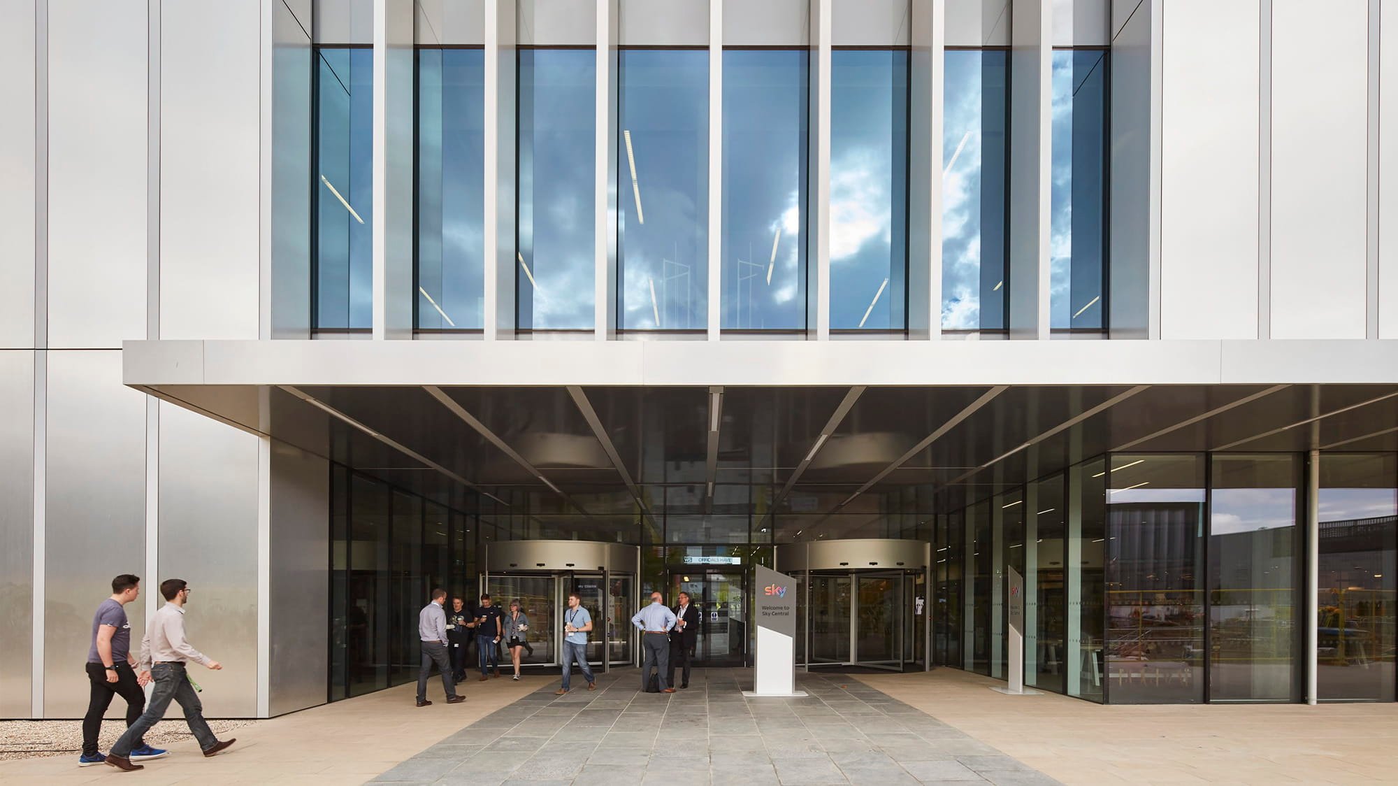 Exterior view of the building. Credit: Hufton and Crow