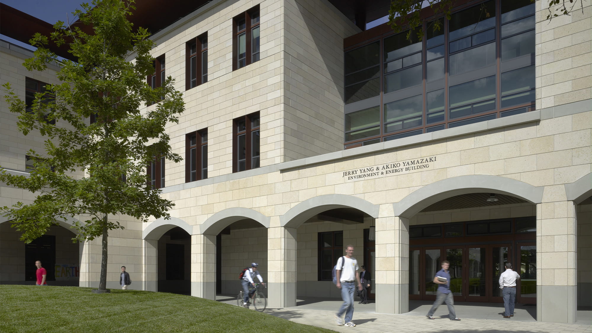 Exterior view of Stanford Y2E2