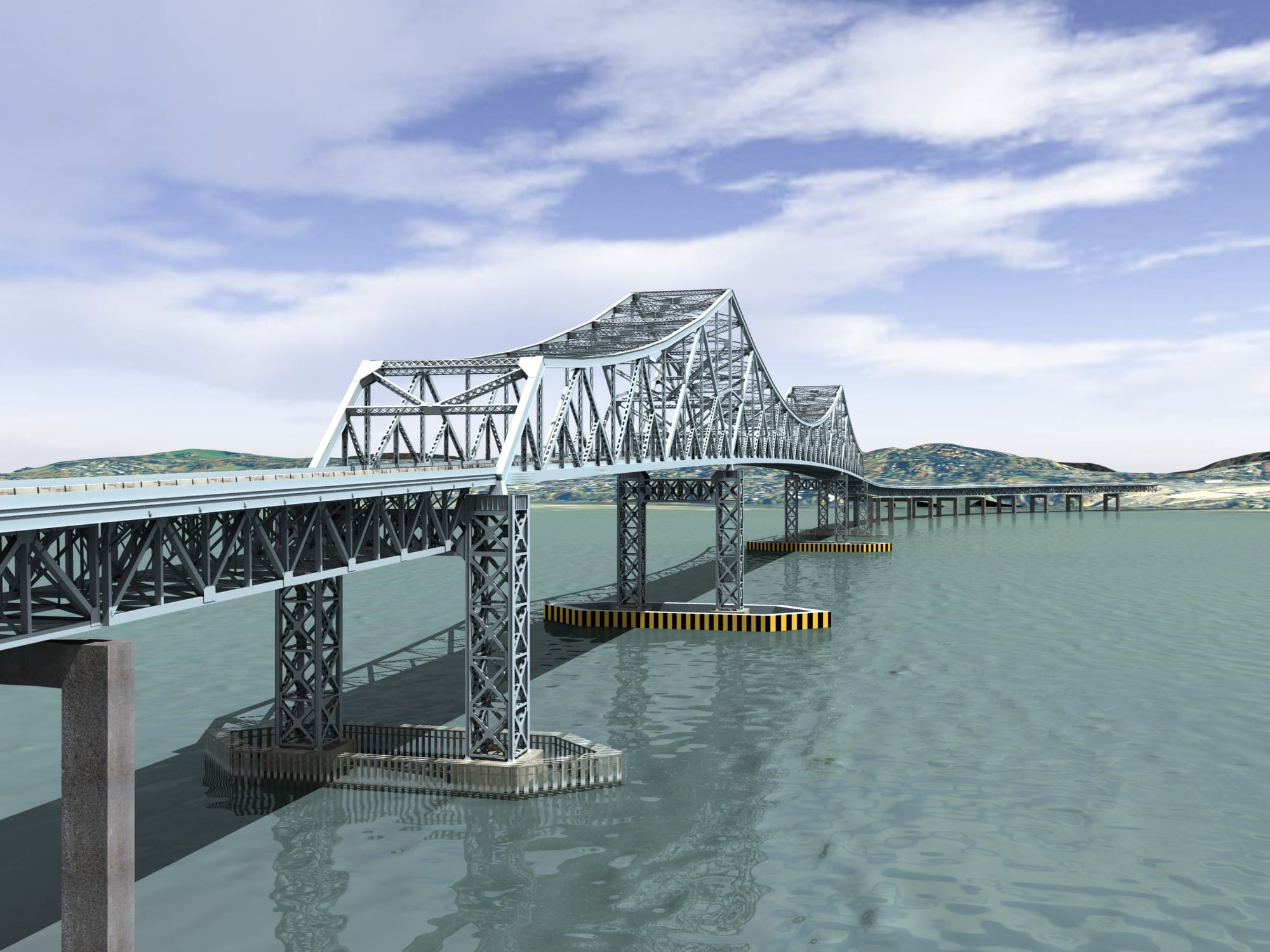 Tappan Zee bridge in Westchester County, New York