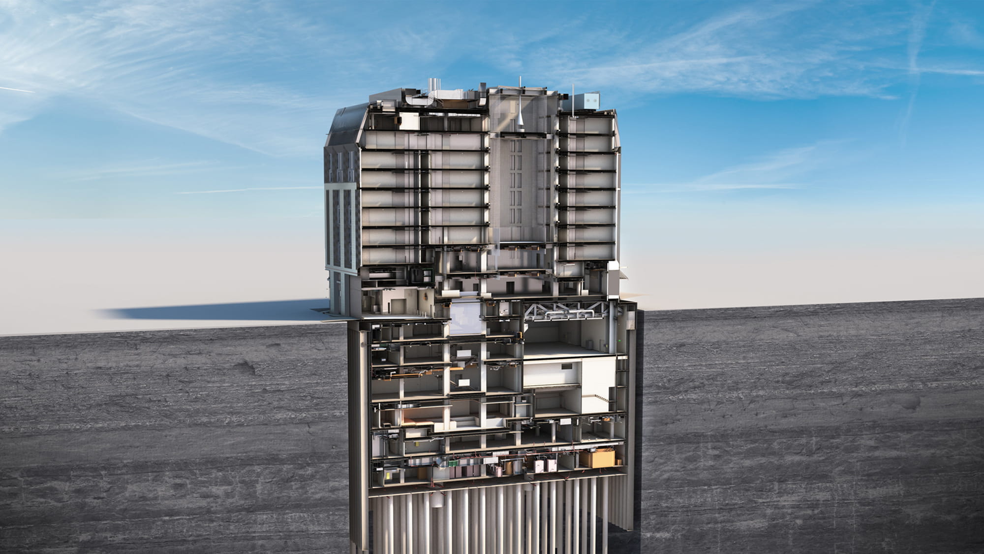 The Londoner Hotel Plan. Credit: Arup