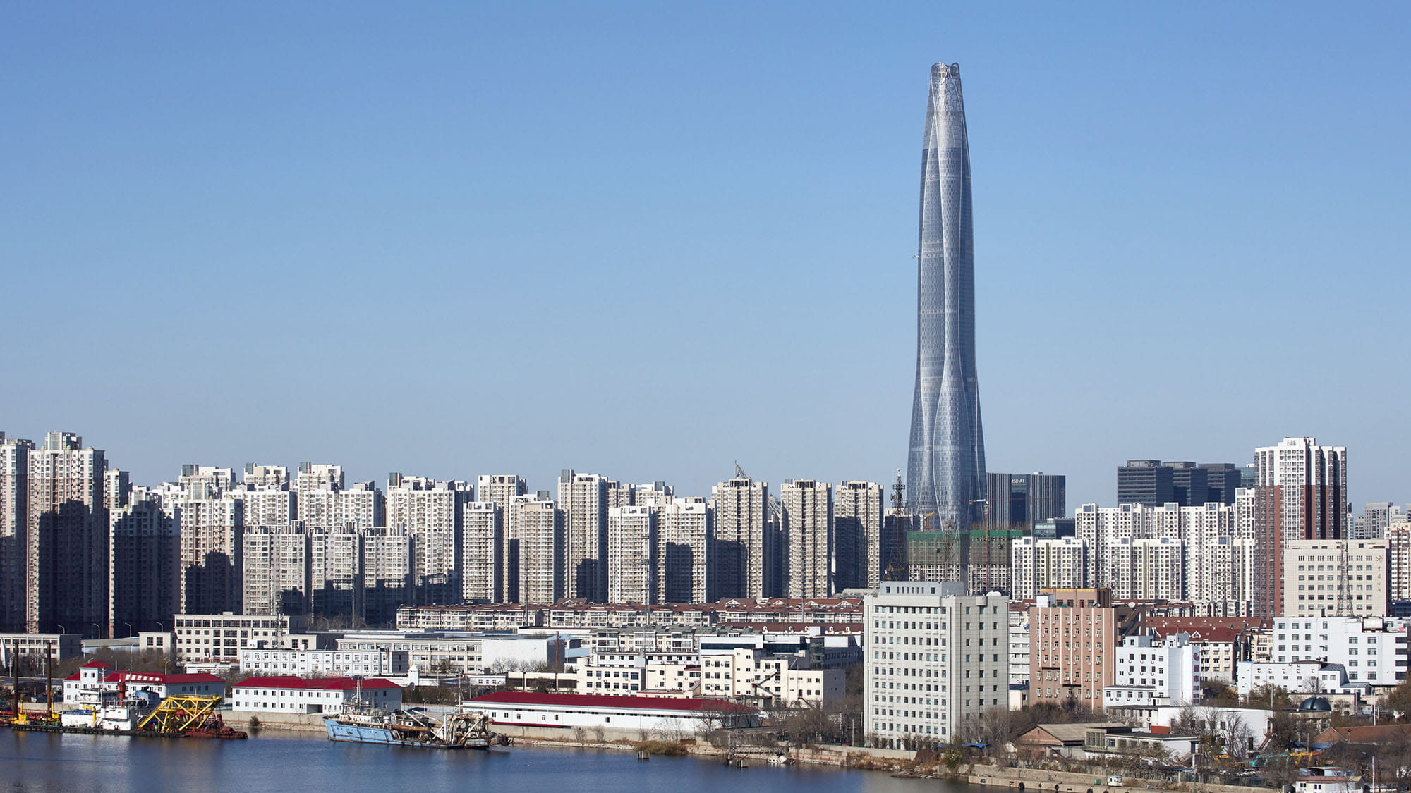 Tianjin CTF Finance Centre (c) Fu Xing Architectural Photography