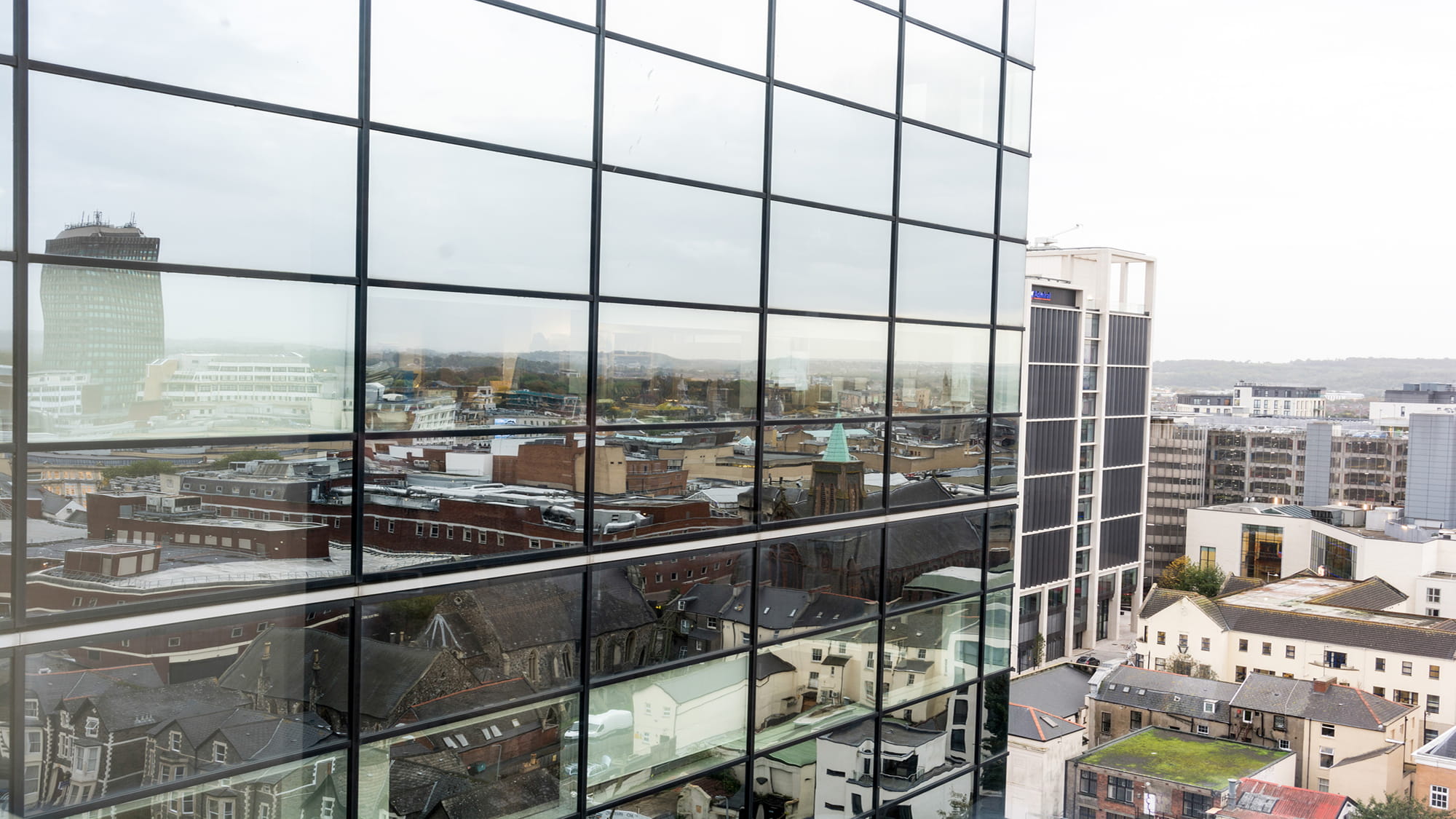 Exterior of TY building