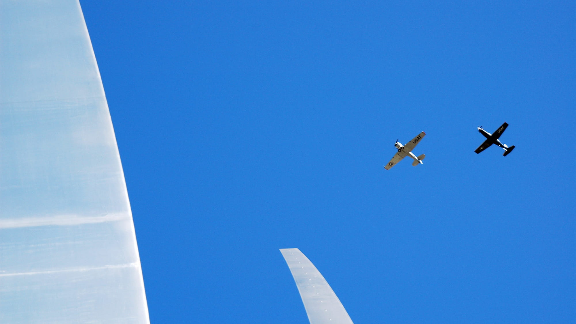 US Air Force Memorial spires