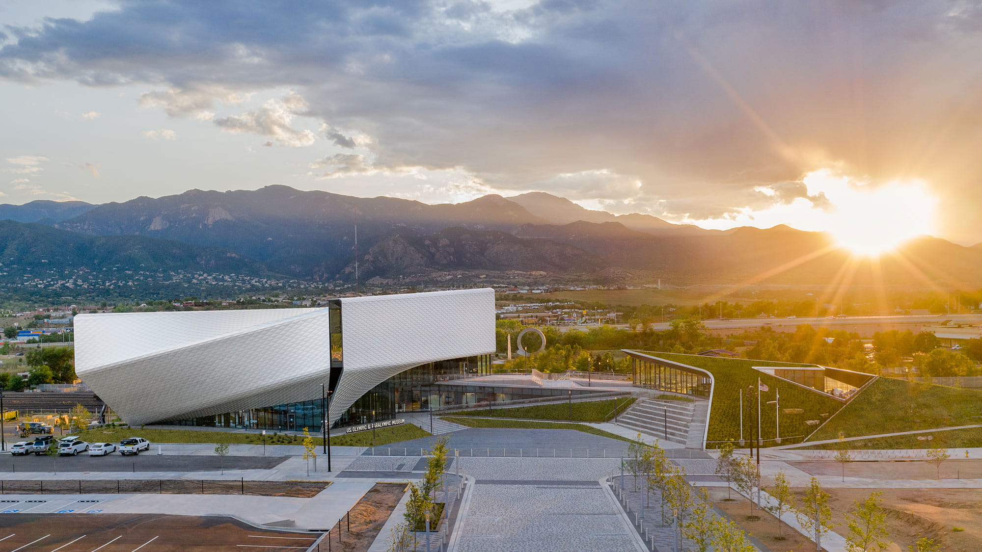 US Olympic and Paralympic Museum exterior