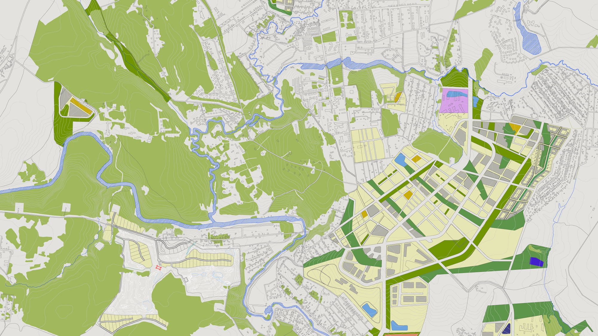Voskresenskoe masterplan