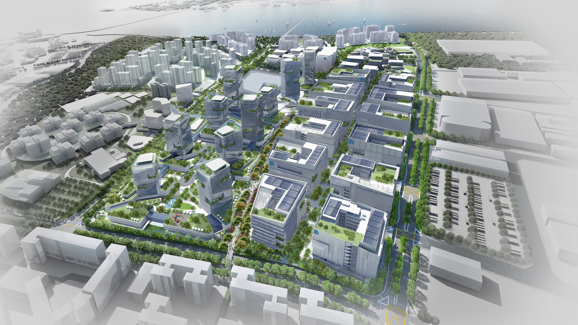 Concept drawing: Woodlands North Coast, Singapore ?JTC Corporation