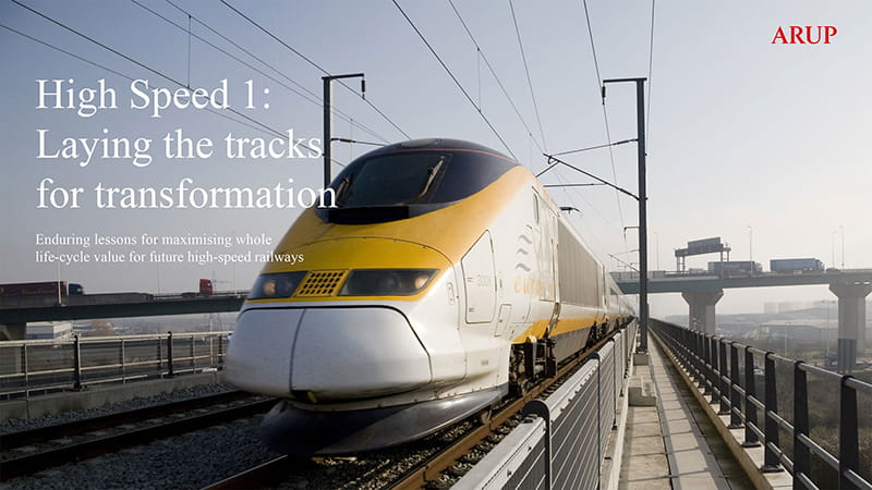 High speed 1 report cover