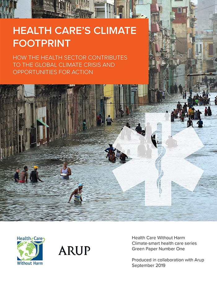 Healthcares climate footprint