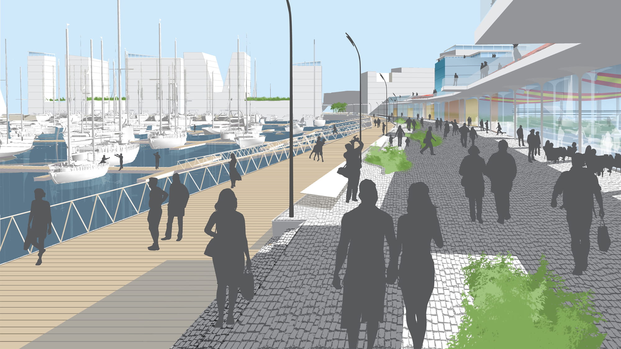 Revitaliza??o da orla do Valongo em Santos