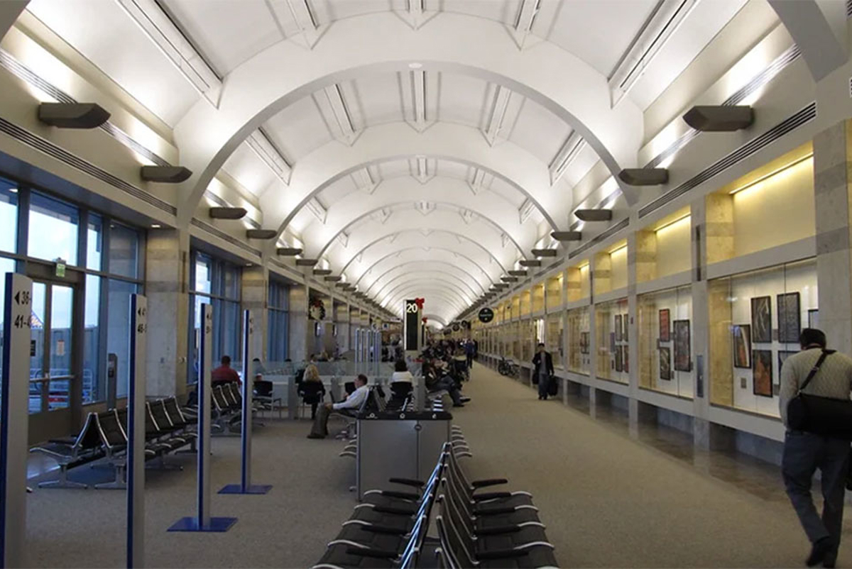 John Wayne Airport in Orange County, California.