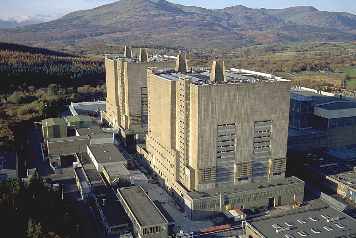 Intermediate level waste storage facility at Trawsfynydd power station