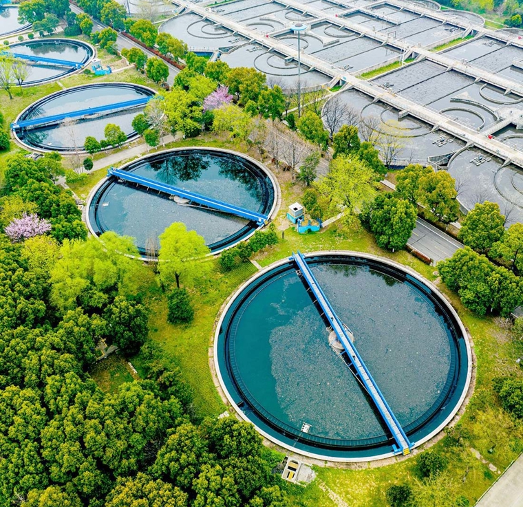 Water filter beds