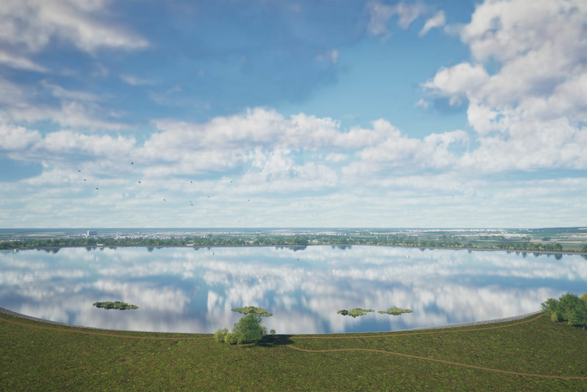 Oxfordshire Reservoir Wetlands. Credit Thames Water