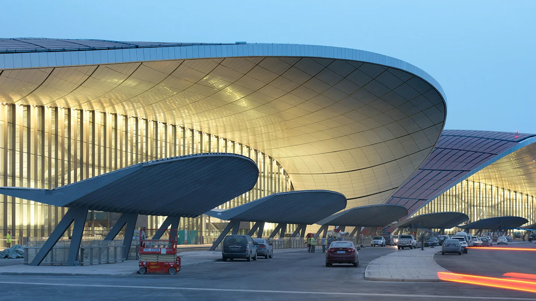 Beijing Daxing International Airport. Credit: Zhou Rougu Photography