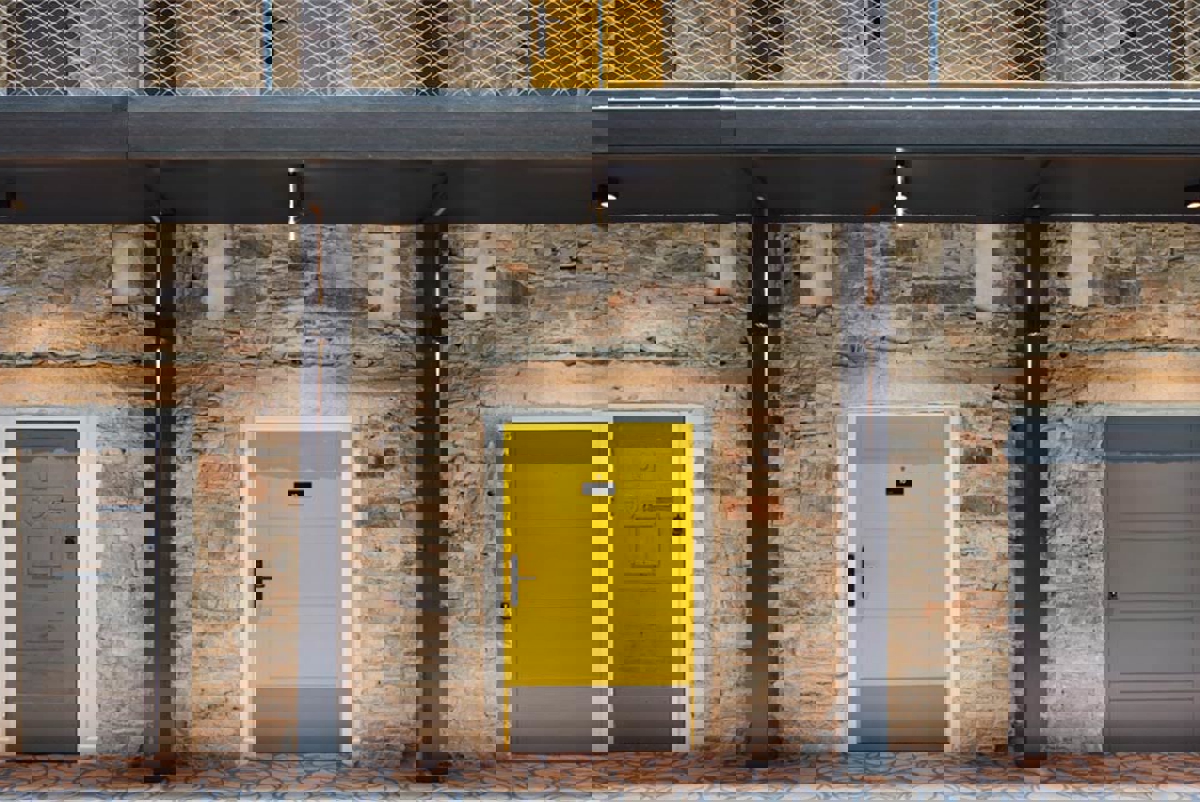 Corridor in Bodmin Jail Hotel