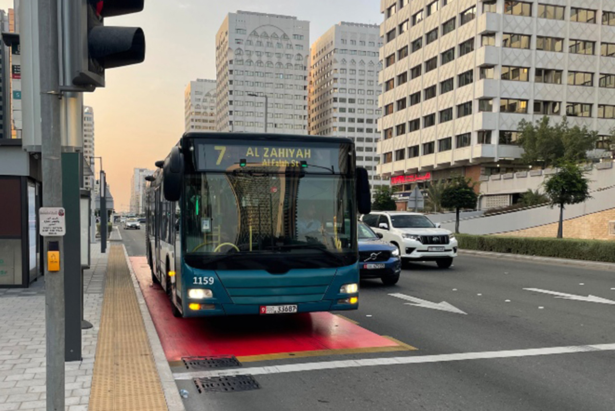 Bus in Abu Dhabi