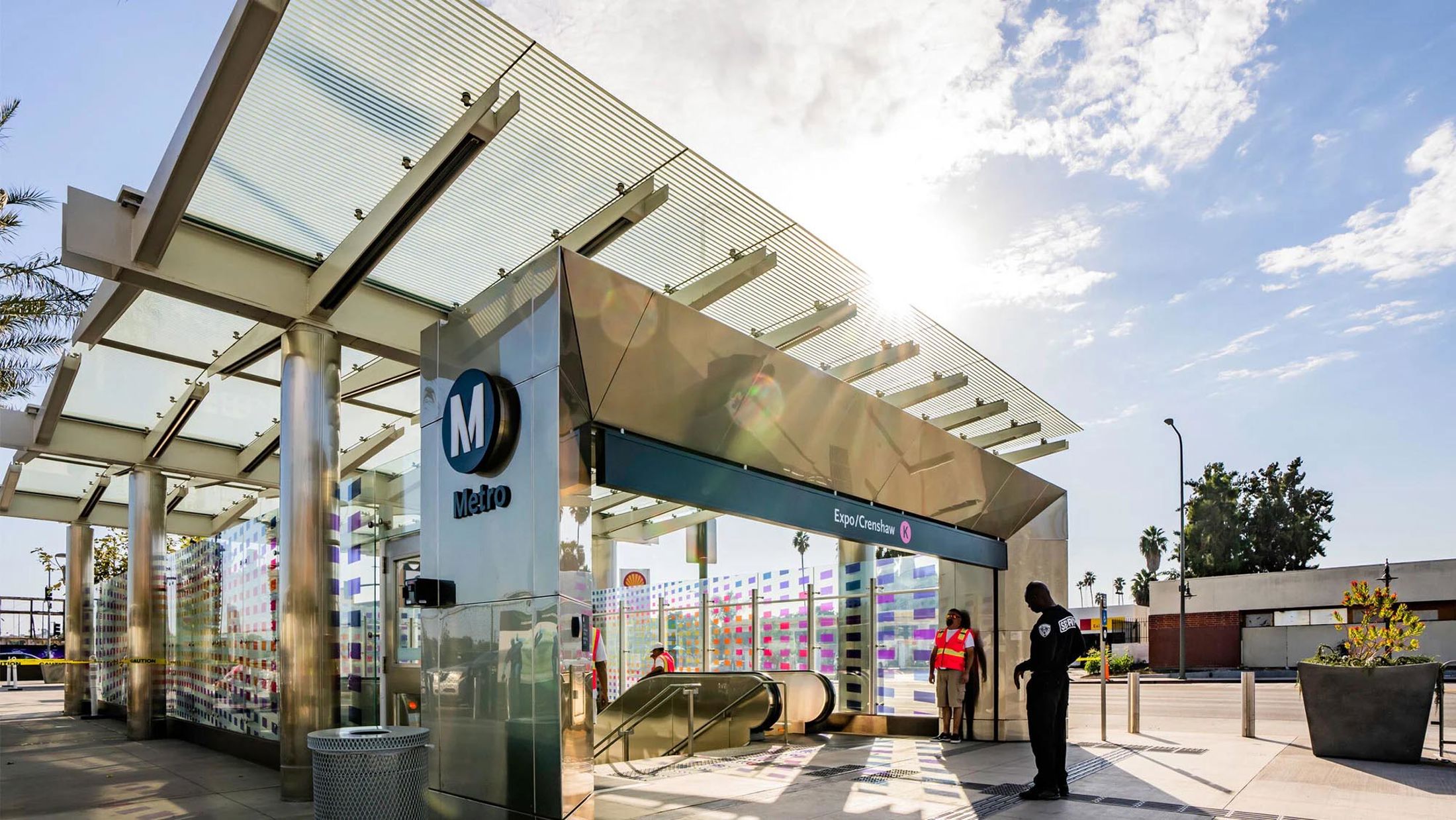 Crenshaw/LAX Metro Transit Corridor. Credit: Core Visual