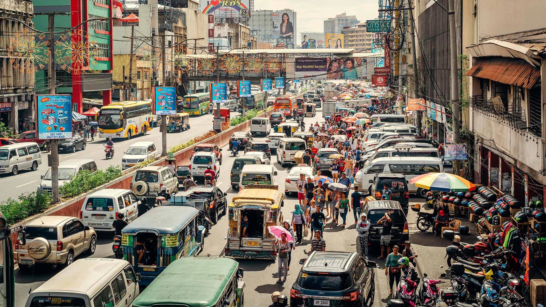 Traffic in Manilla