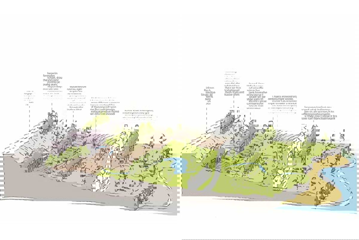 Strategic approach to green and blue networks at a catchment scale 