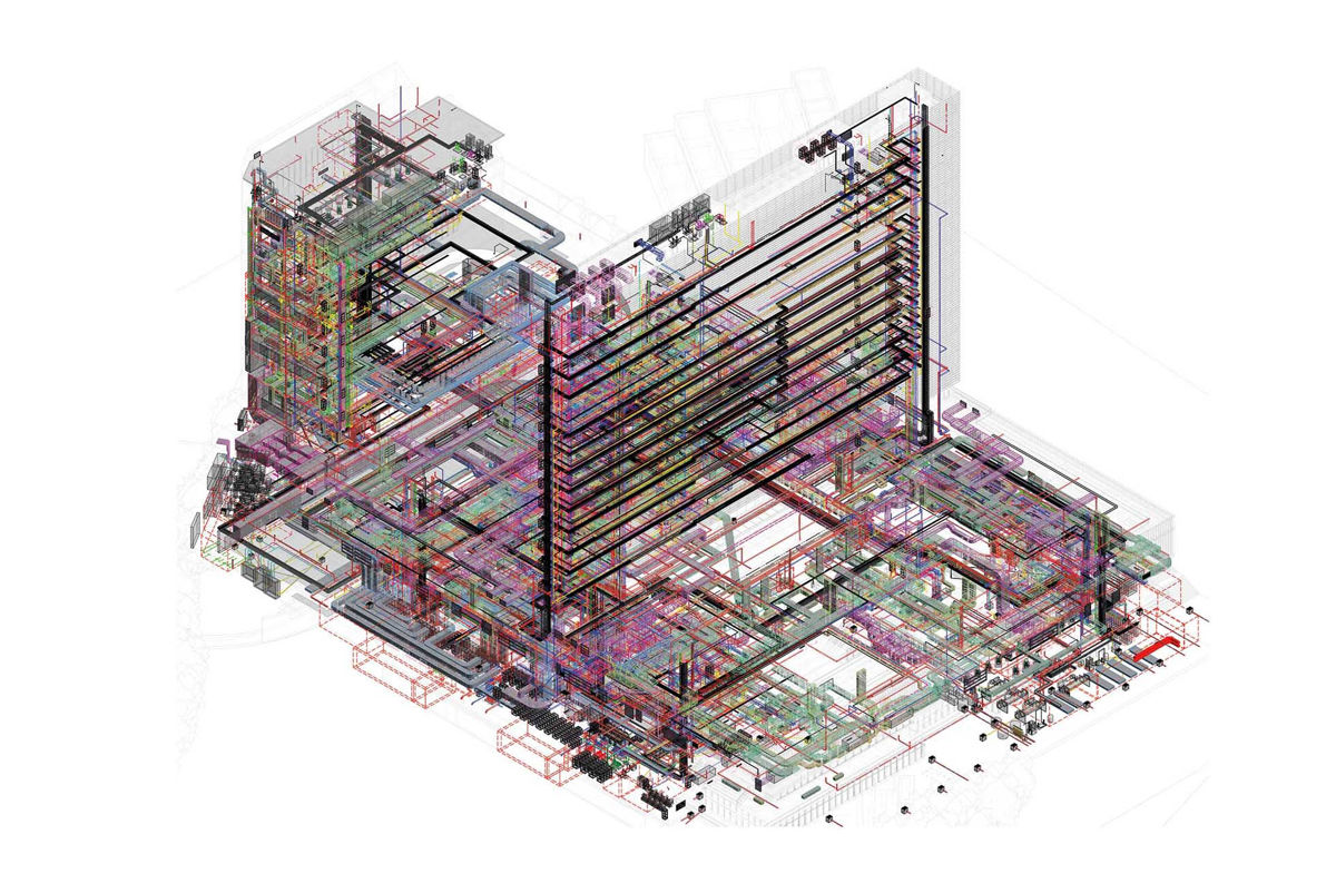 BIM model of M+