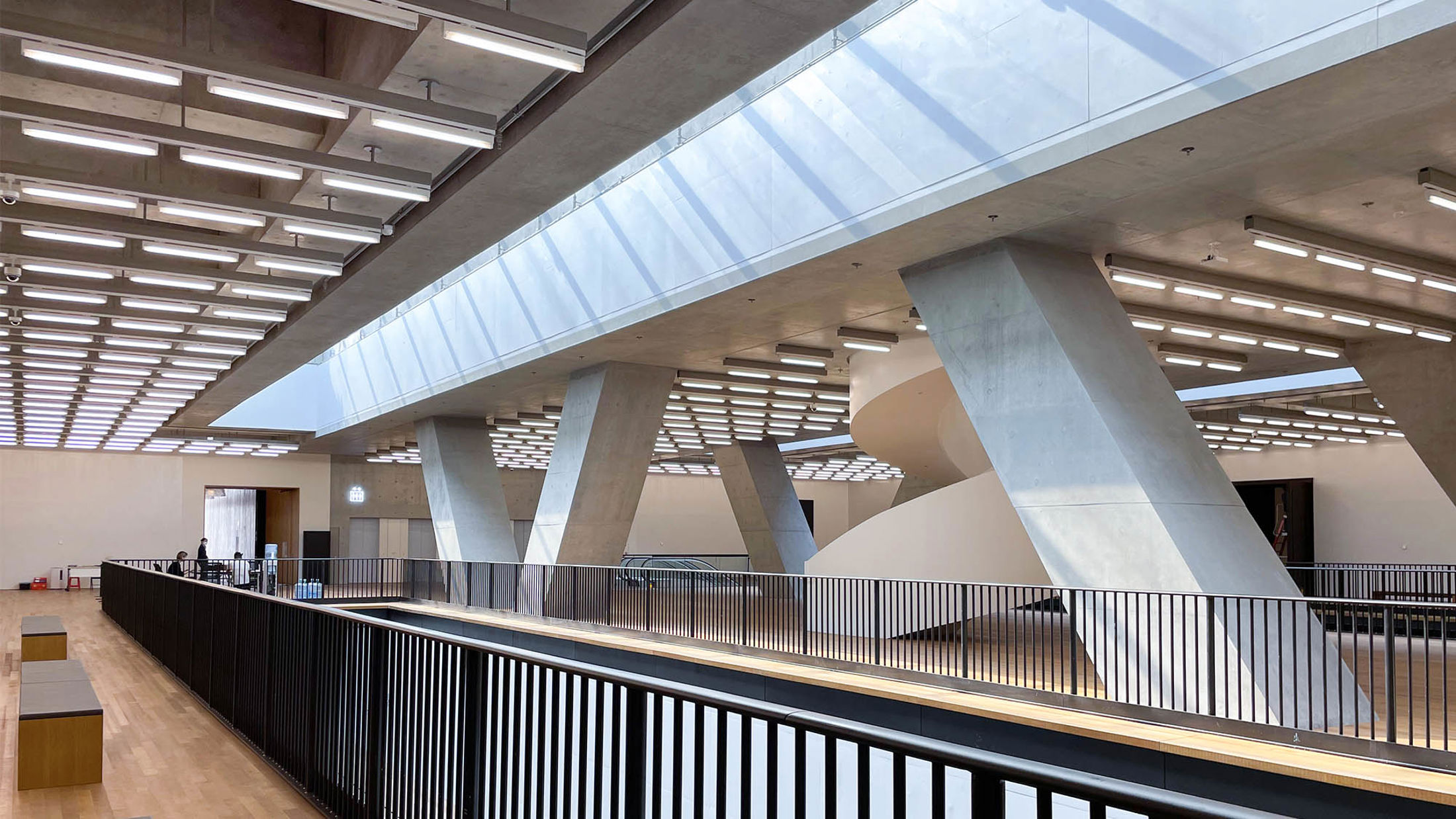 M+ Museum interior lighting