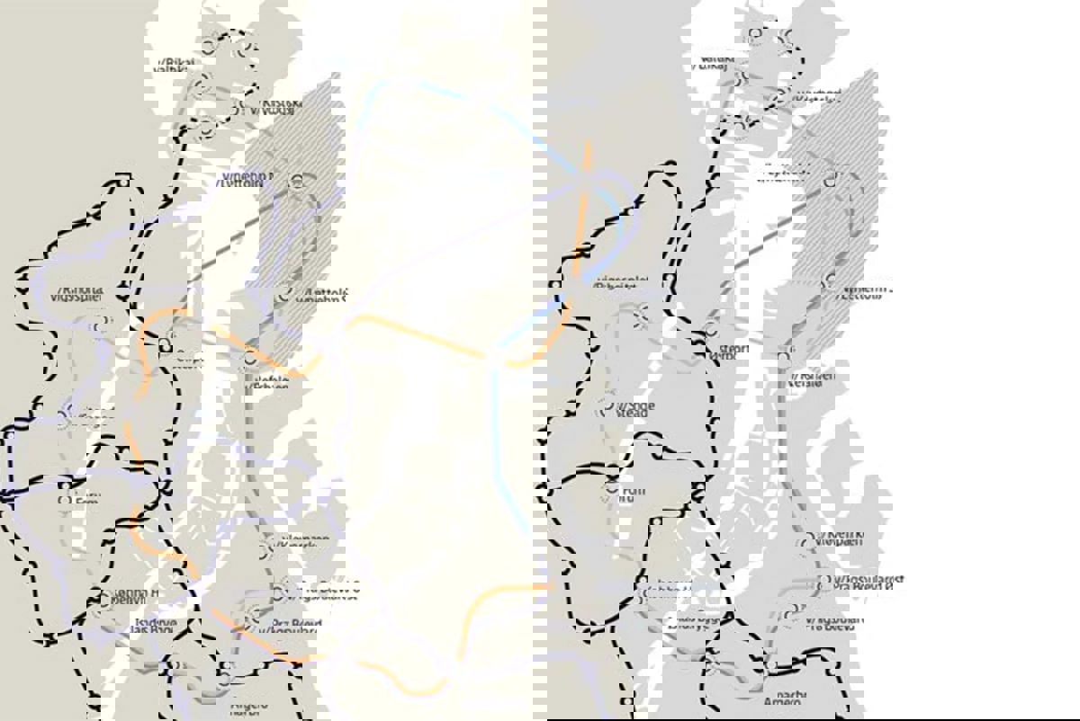 3 potential routes