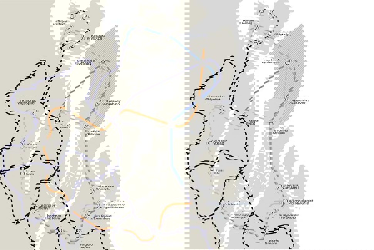 3 potential routes