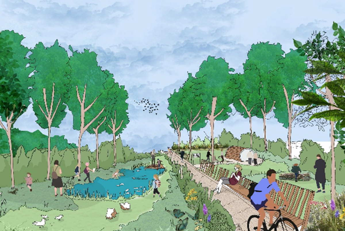 Graphic of the community led design