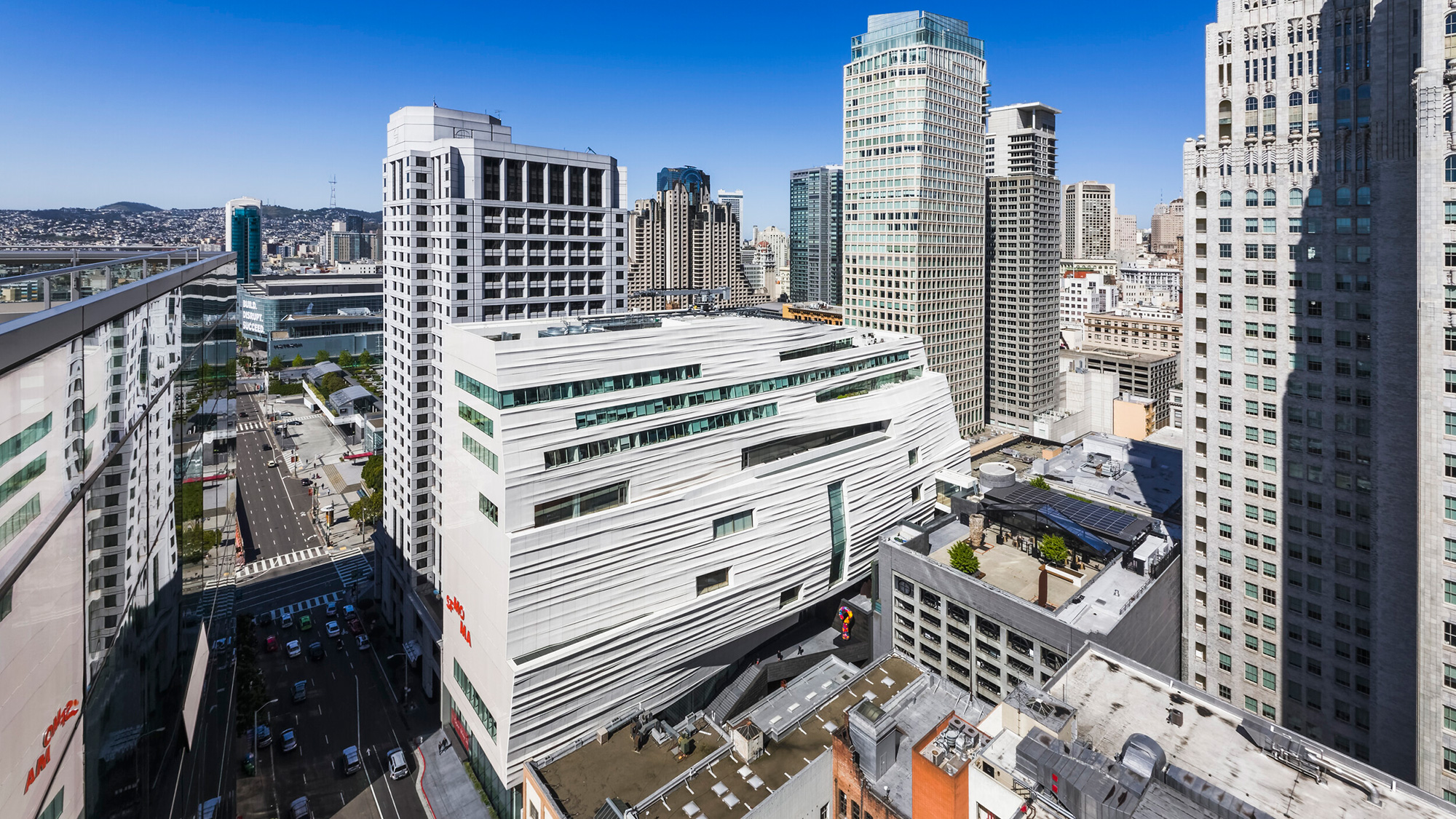 The SFMoMA museum.