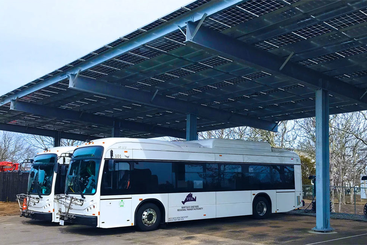 Marthas Vineyard Transit Authority microgrid