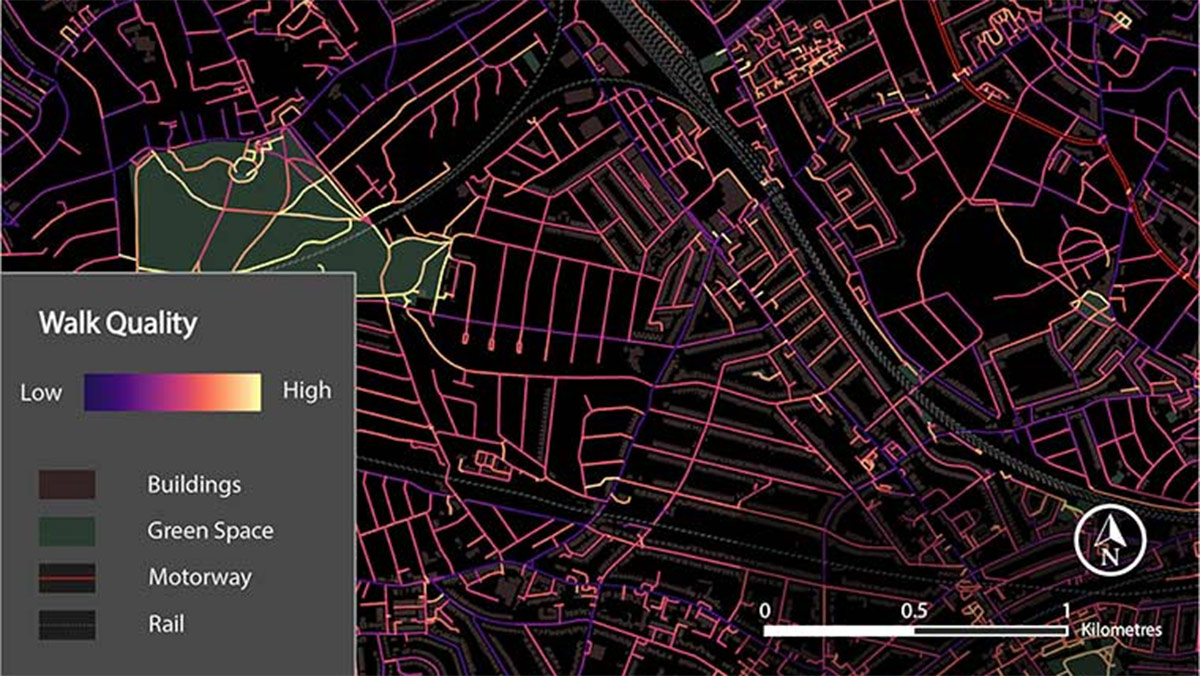 Brent Cross people movement model